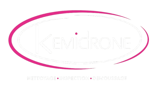 Logo Kemidrone, nettoyage inspection démoussage.