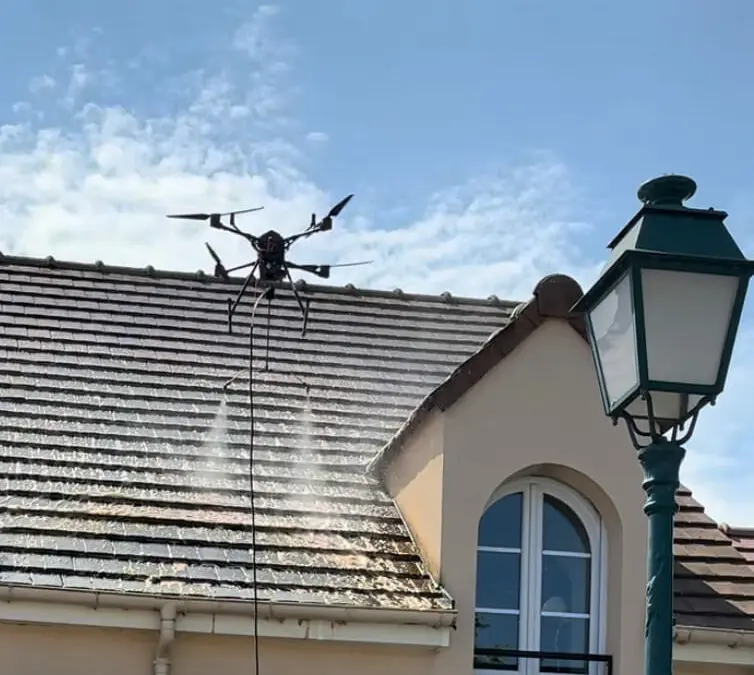 Nettoyage par drone en Essonne (91)