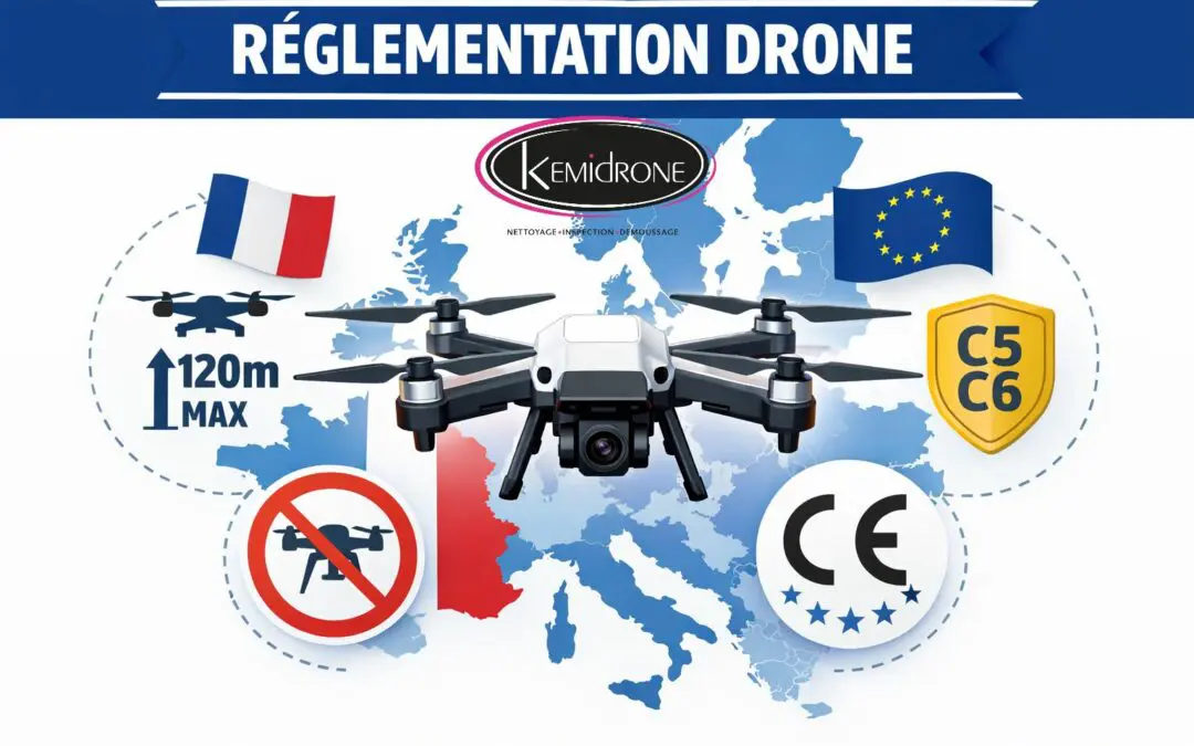 Réglementation drone 2026 en France et en Europe: lois, catégories, obligations officielles