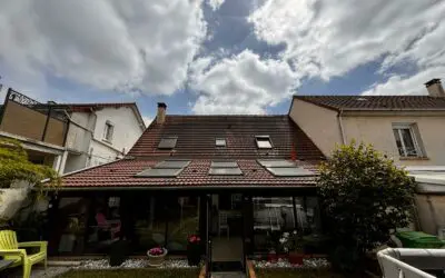 Démoussage toiture Savigny-sur-Orge : pollution Orly, A6, résultat réel