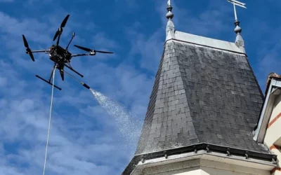 Solution de nettoyage et traitement par drone en Île-de-France